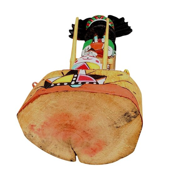 Hopi Katchina Katsina Native American Doll Crow Mother Angwusnasomtaka Pashano - Picture 6 of 16